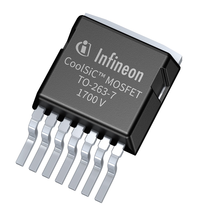 CoolSiC MOSFET 1700 V SMD offers best efficiency